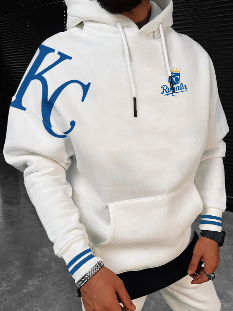 Kansas City Royals Fashion Men's Crewneck Hooded