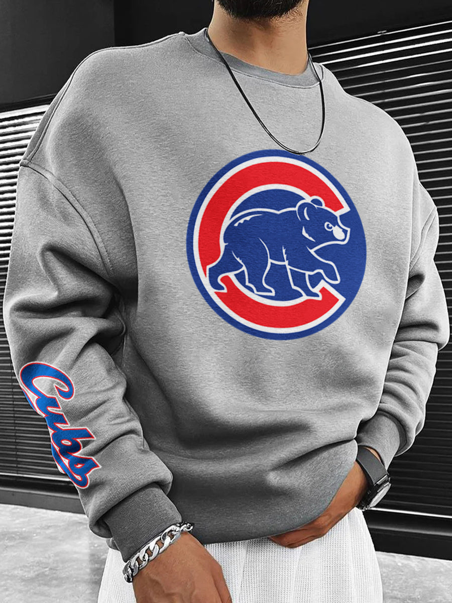 Chicago Cubs Fashion Men's Crewneck Sweatshirt