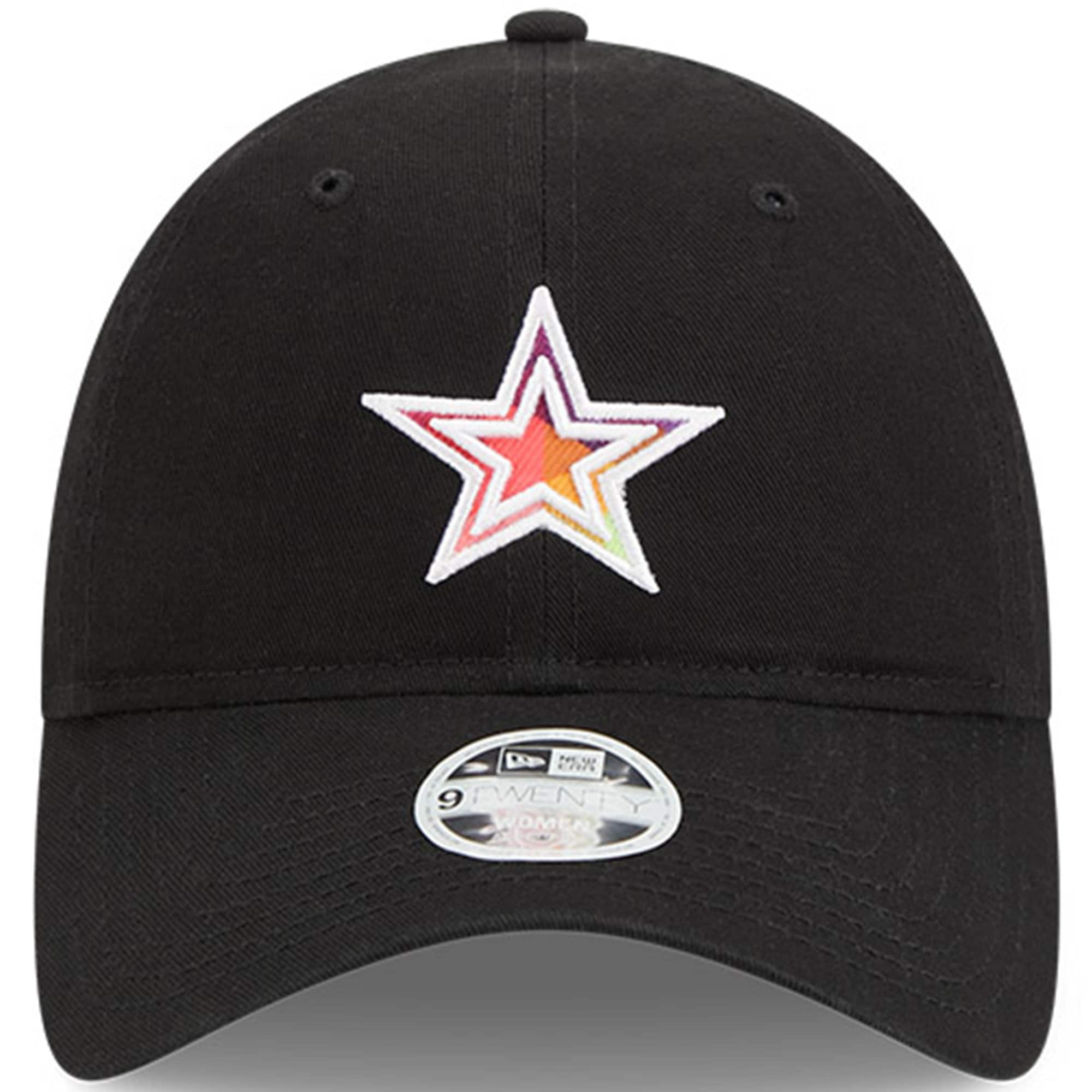 Dallas Cowboys Women's Black 2023 Crucial Catch 9TWENTY Adjustable Hat
