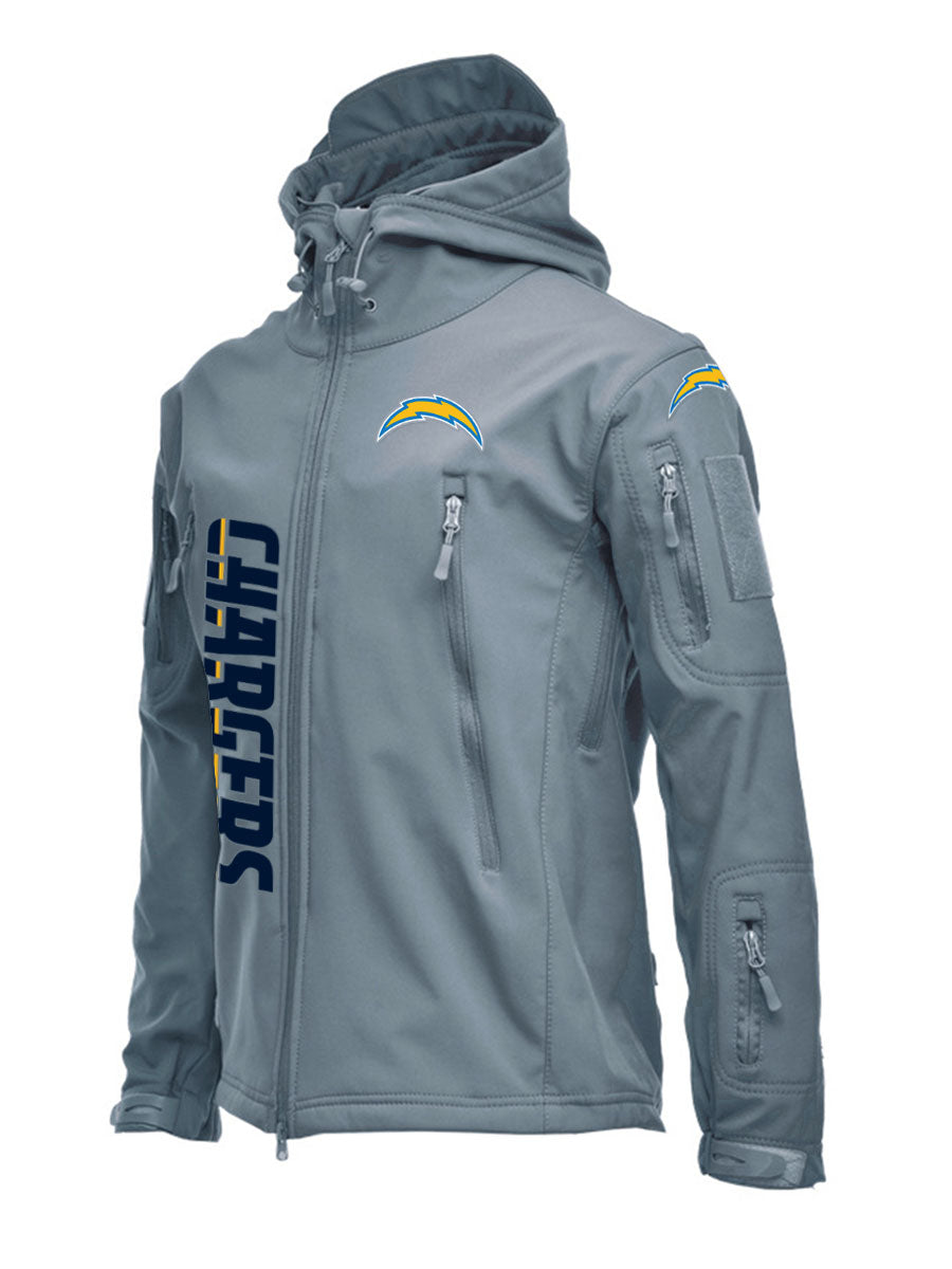 Los Angeles Chargers Waterproof Warm Climbing Jacket