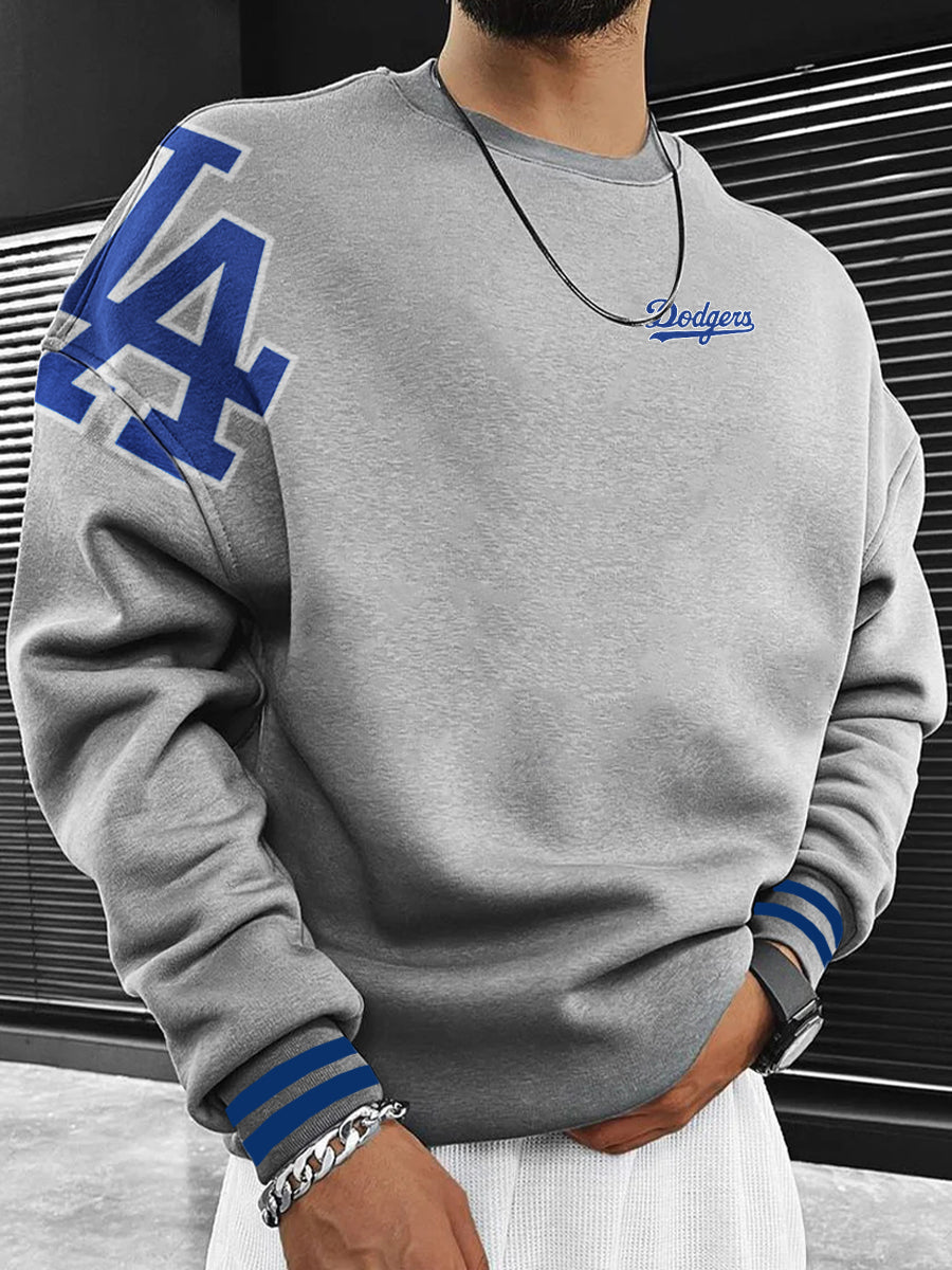 Los Angeles Dodgers Fashion Men's Crewneck Sweatshirt