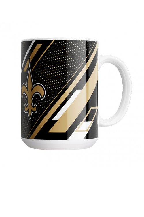 New Orleans Saints Diagonal Jumbo Mug 450 ml