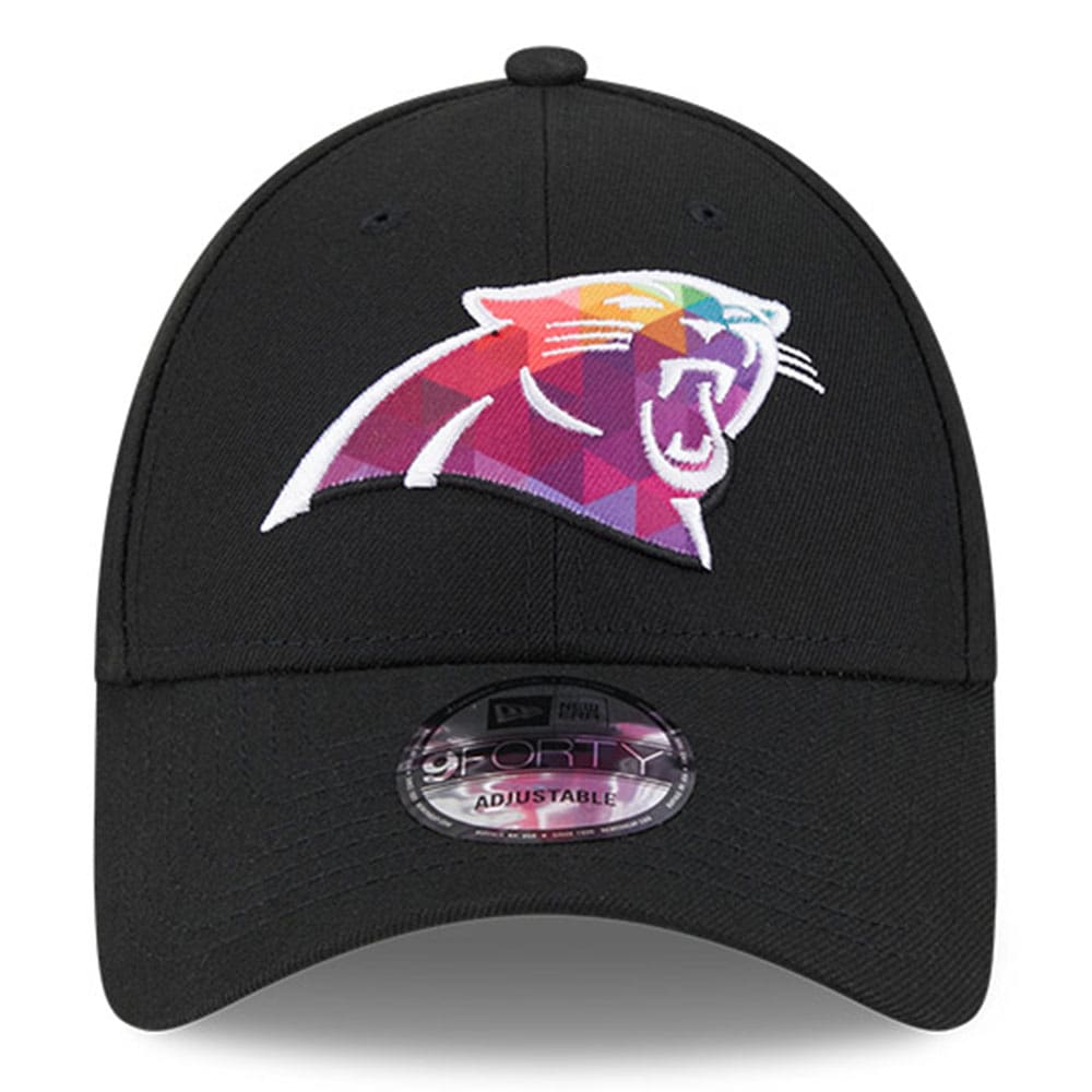Carolina Panthers Men's Black 2023 Crucial Catch 9FORTY Adjustable Hat