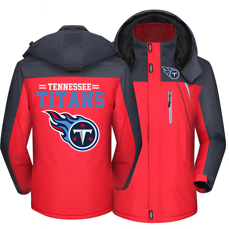 Tennessee Titans Warm Hoodie Fleece Coat Winter Jacket Coat Ski Suit