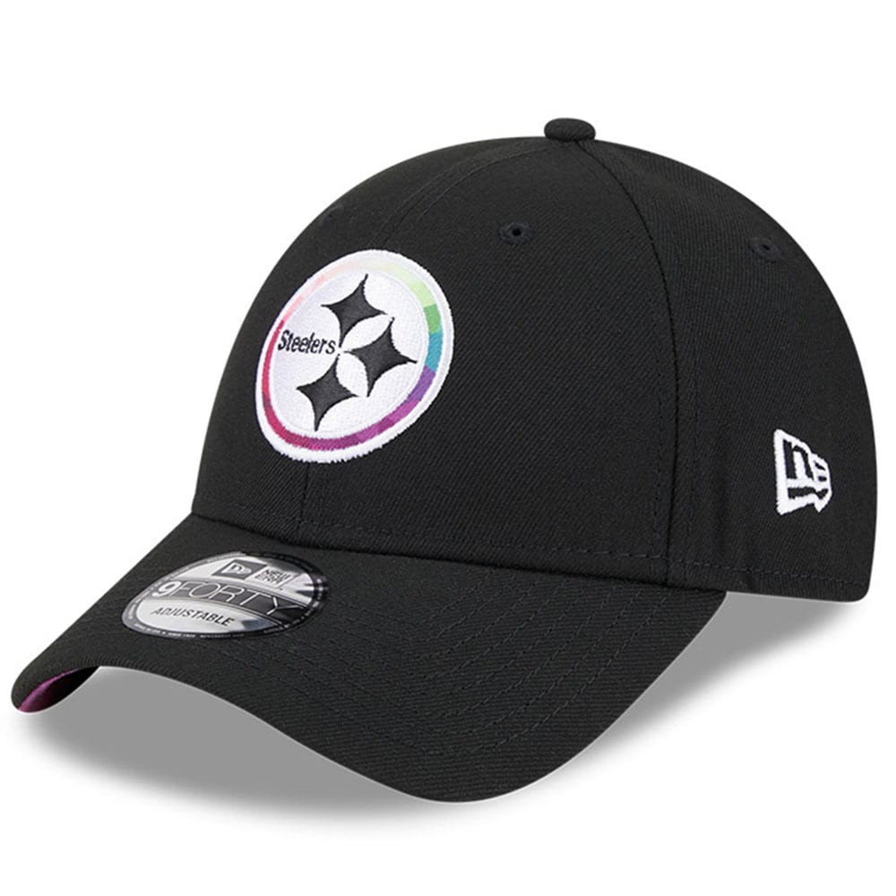 Pittsburgh Steelers Men's   Black 2023  Crucial Catch 9FORTY Adjustable Hat