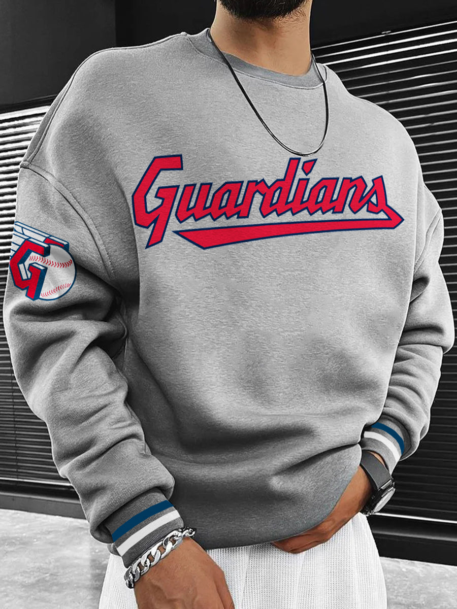 Cleveland Guardians Fashion Men's Crewneck Sweatshirt