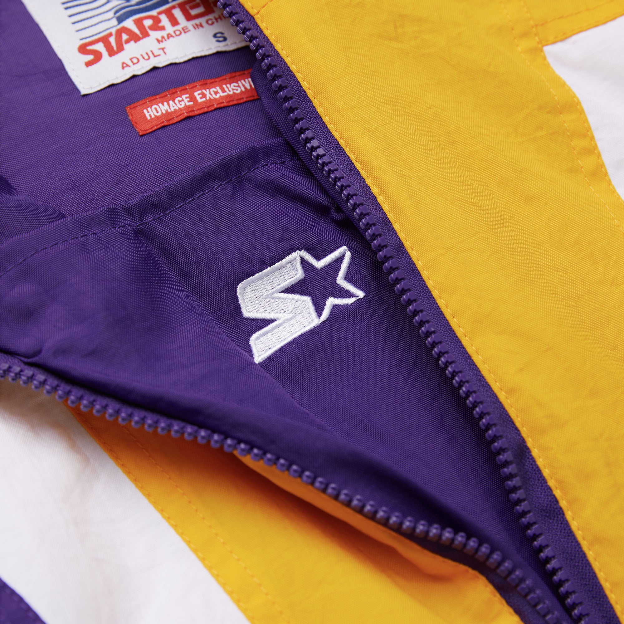 Minnesota Vikings HOMAGE Starter Pullover Jacket
