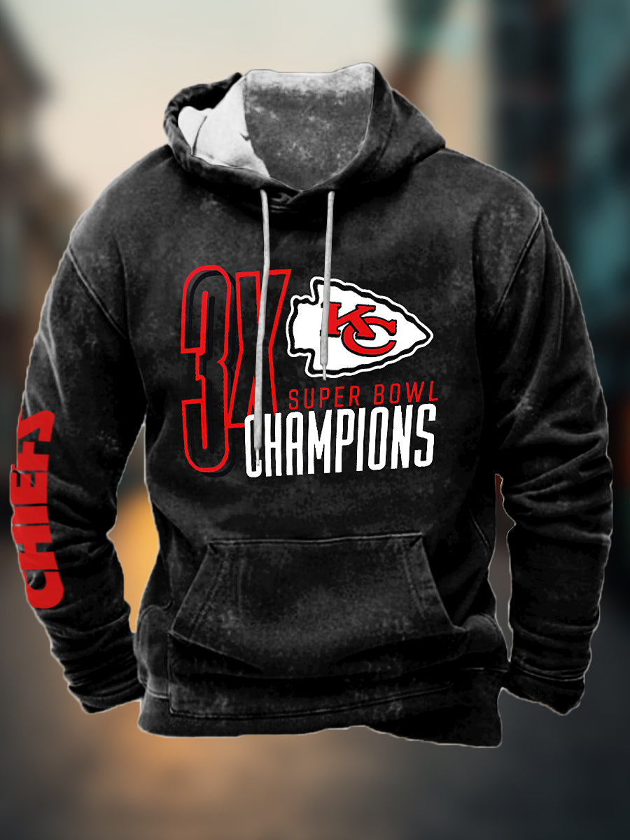 Kansas City Chiefs Unisex Casual Hooded