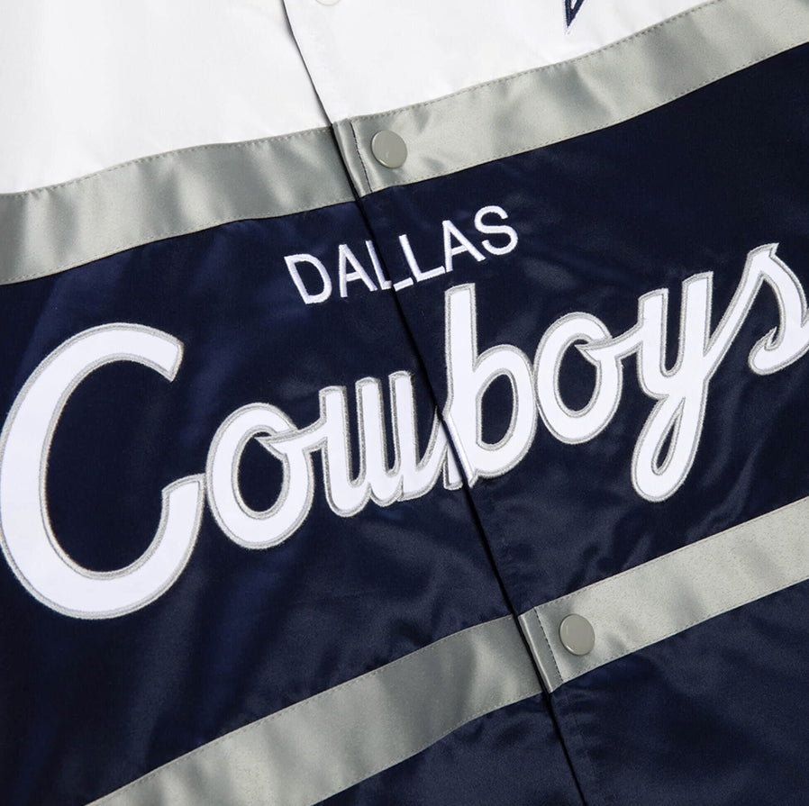 Dallas Cowboys Special Script Heavyweight Satin Jacket