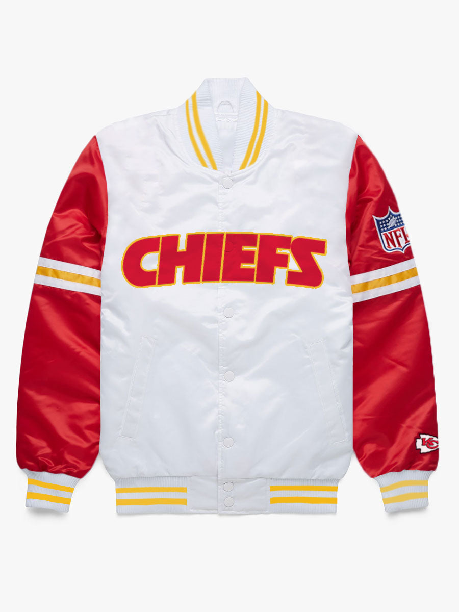 Kansas City Chiefs HOMAGE X Starter  Contrast Print Jacket