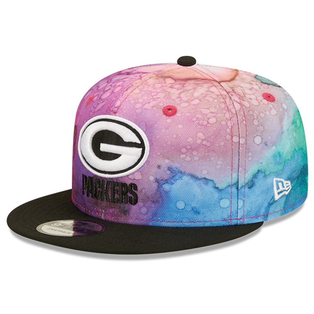 Green Bay Packers Men's  Pink/Black 2022  Crucial Catch 9FIFTY Snapback Hat