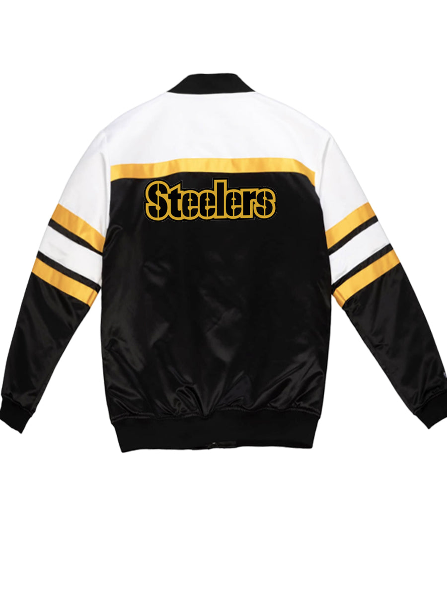 Pittsburgh Steelers Special Script Heavyweight Satin Jacket