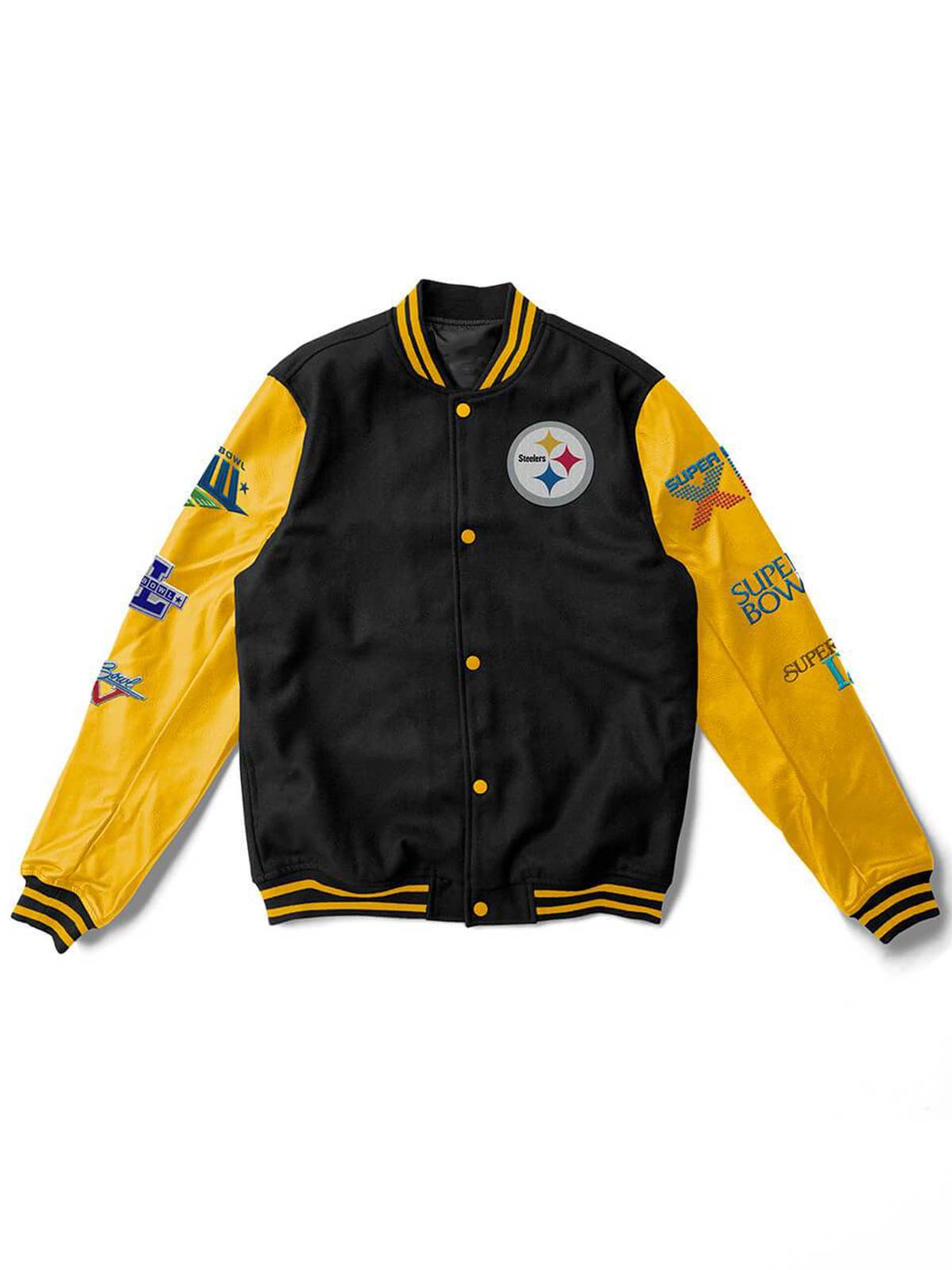 Pittsburgh Steelers Fashion Varsity Bomber Jacket