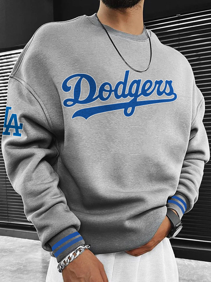 Los Angeles Dodgers Fashion Men's Crewneck Sweatshirt