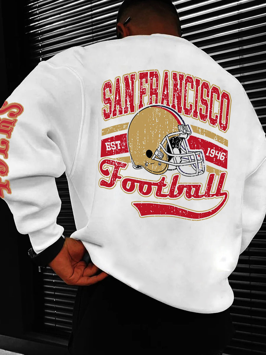 San Francisco 49ers Unisex Casual Sweatshirt
