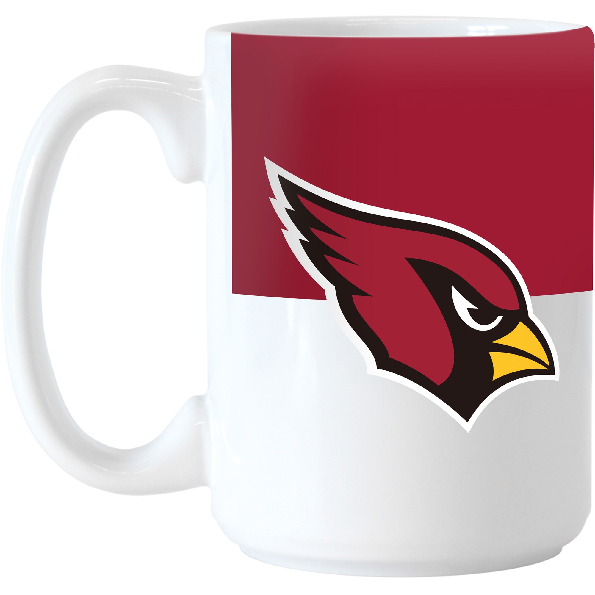 Arizona Cardinals 15oz. Colorblock Mug