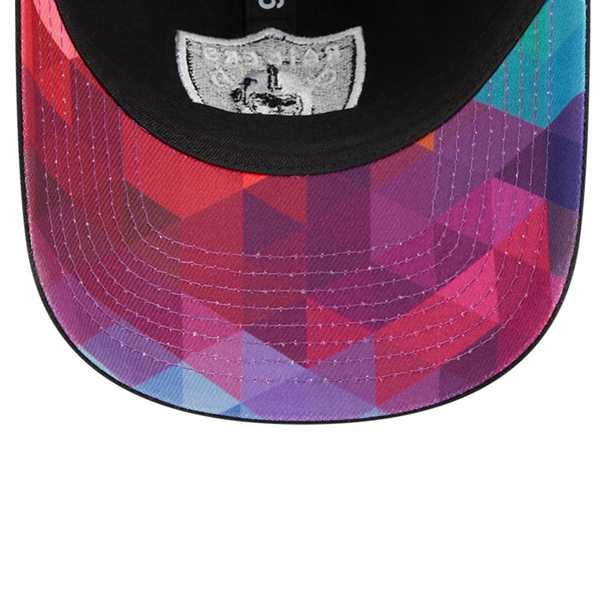 Las Vegas Raiders Men's   Black 2023  Crucial Catch 9TWENTY Adjustable Hat