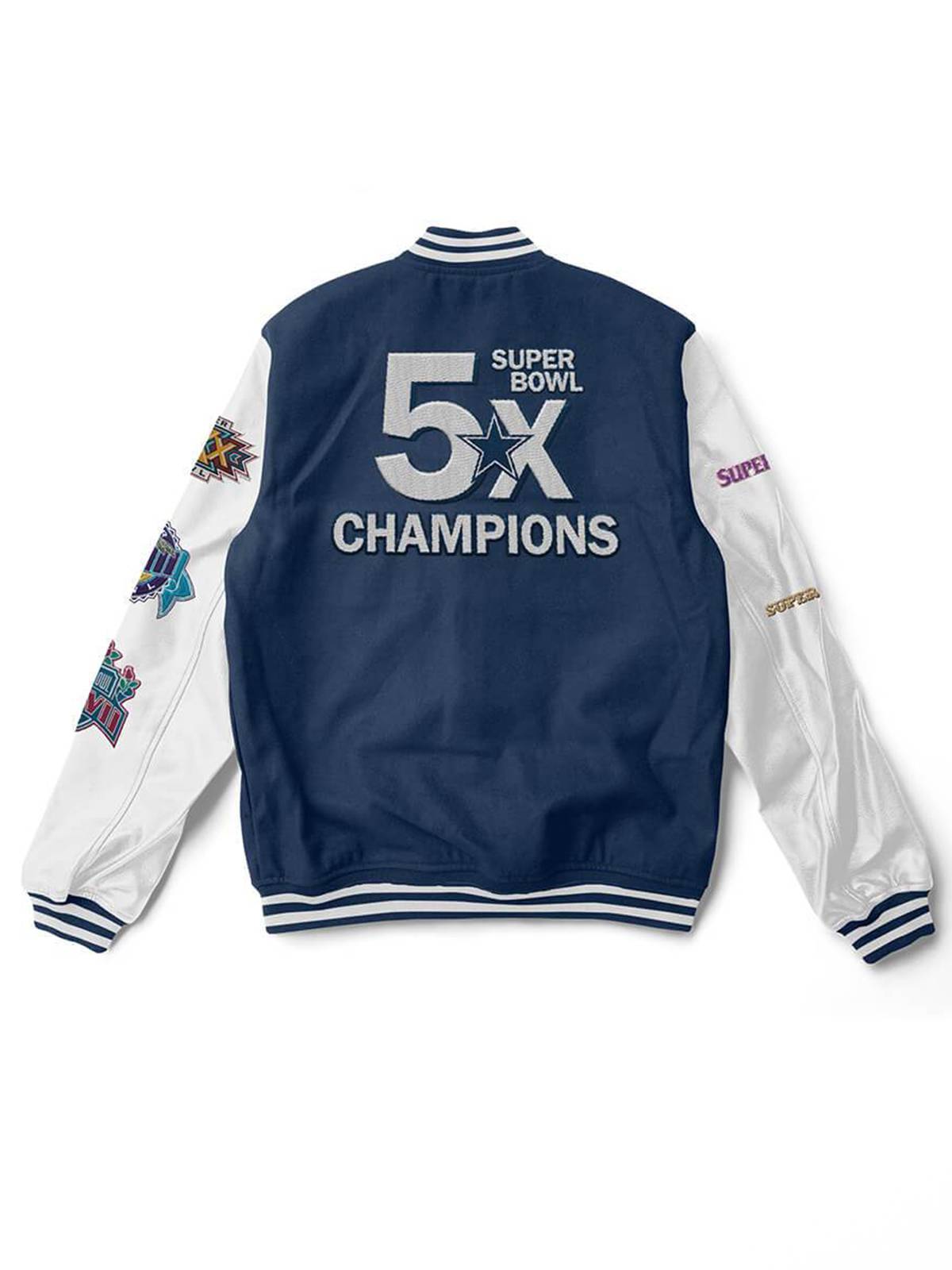 Dallas Cowboys Fashion Varsity Bomber Jacket