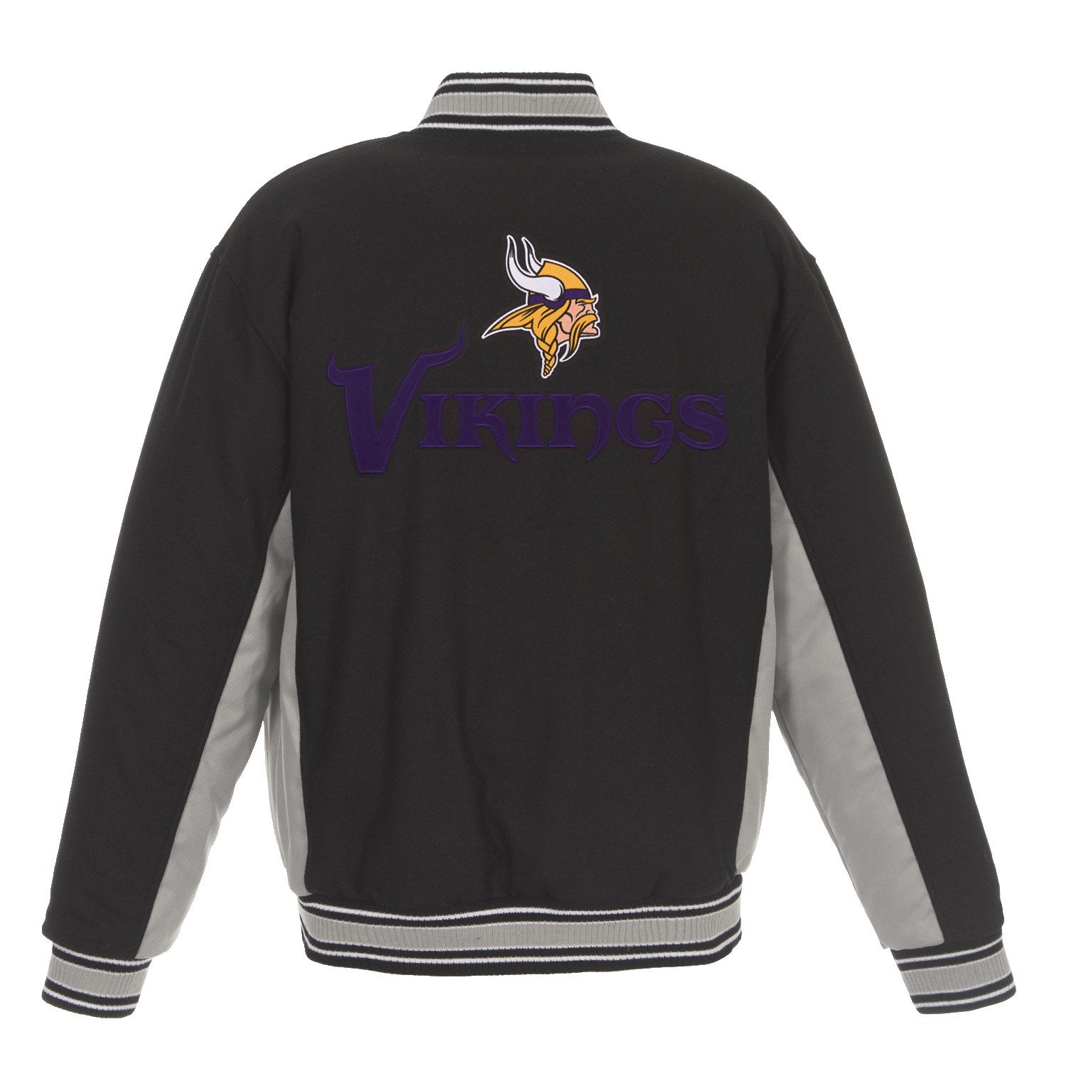 Minnesota Vikings Reversible Wool Jacket