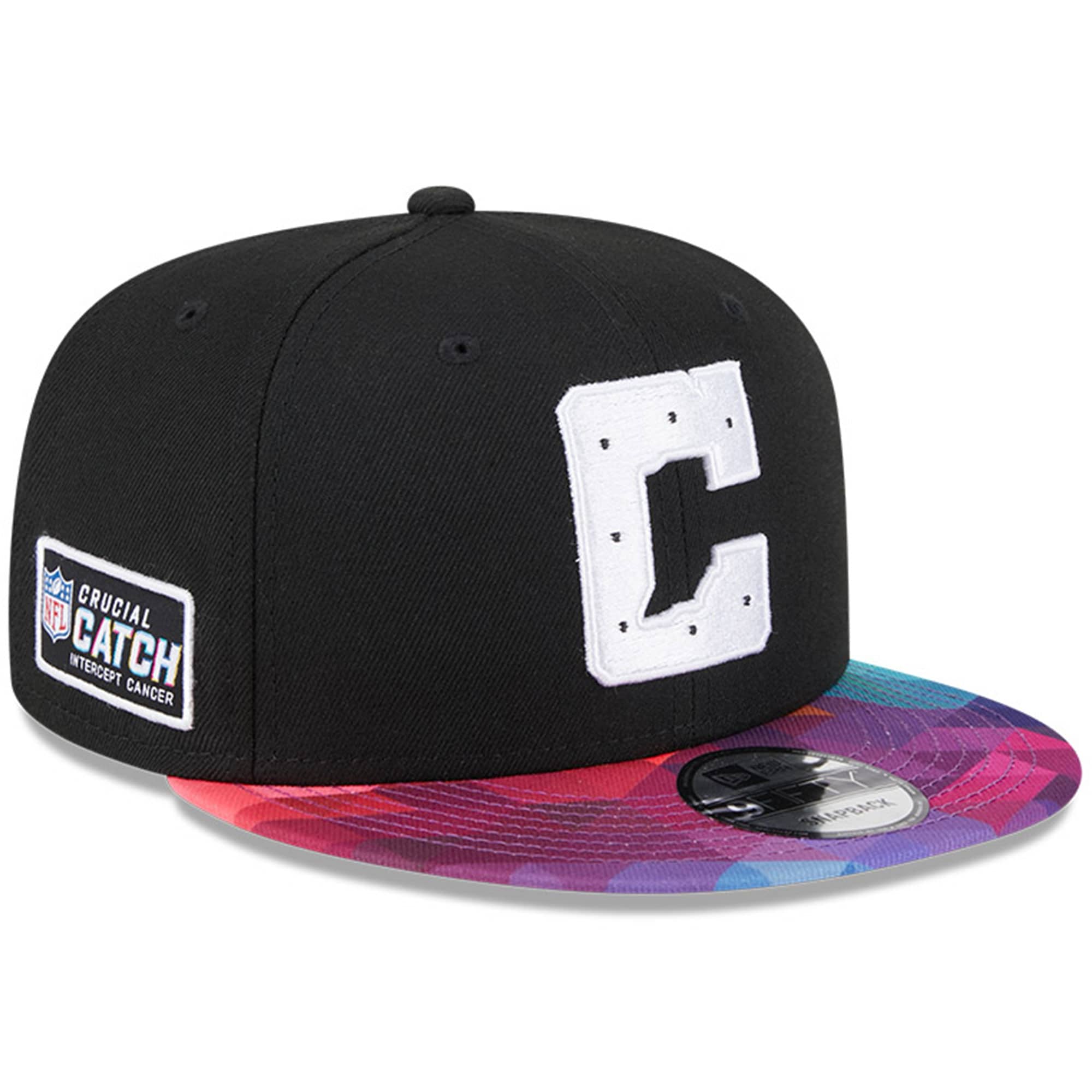 Indianapolis Colts Men's   Black 2023  Crucial Catch 9FIFTY Snapback Hat