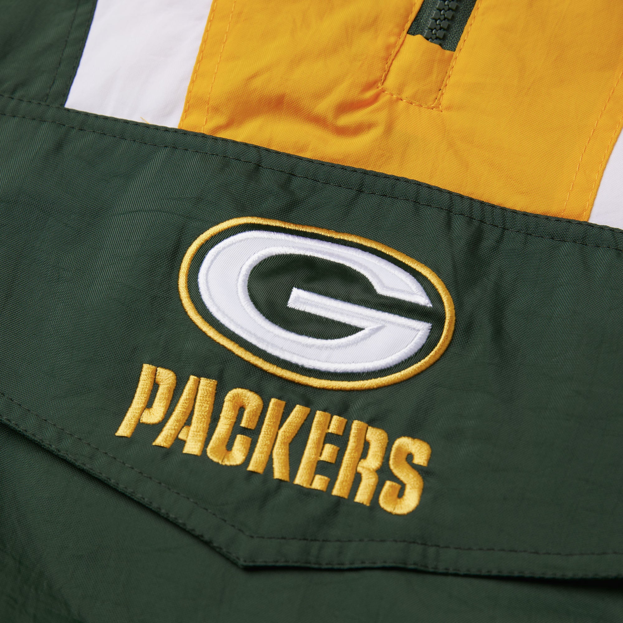Green Bay Packers HOMAGE  Starter  Pullover Jacket