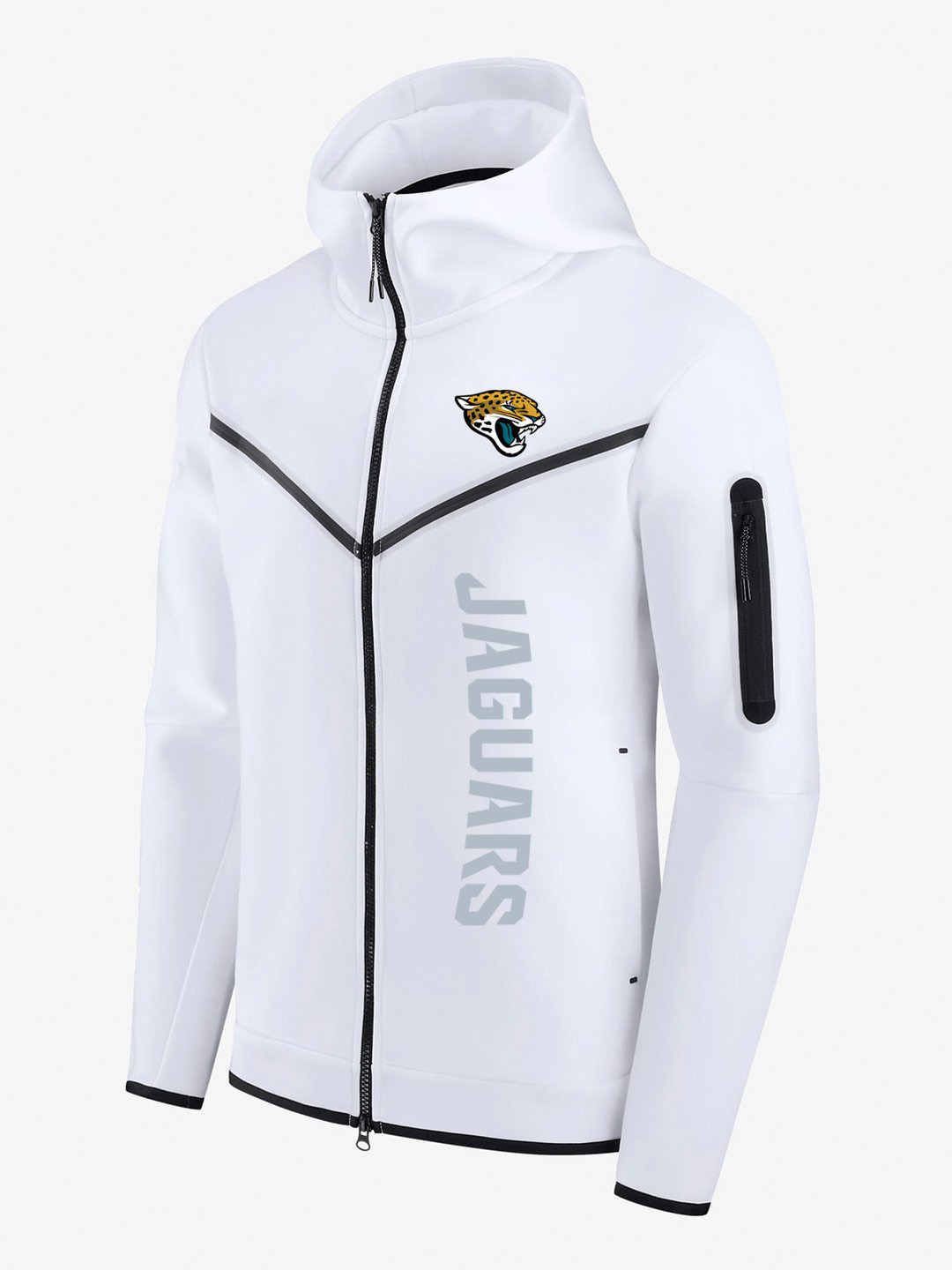 Jacksonville Jaguars White Diamond Full-Zip Jacket
