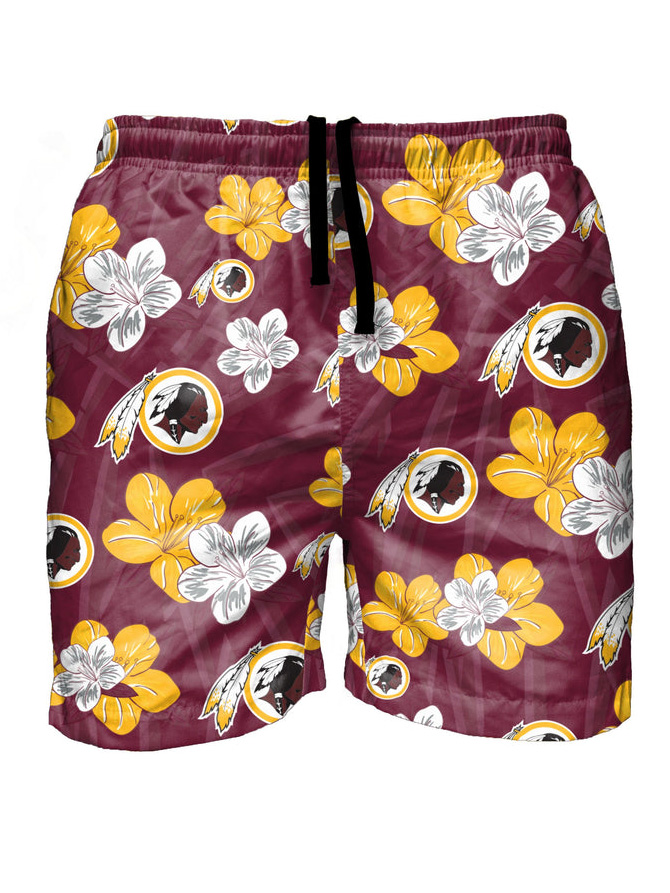 W Commanders Casual Hawaiian Shorts