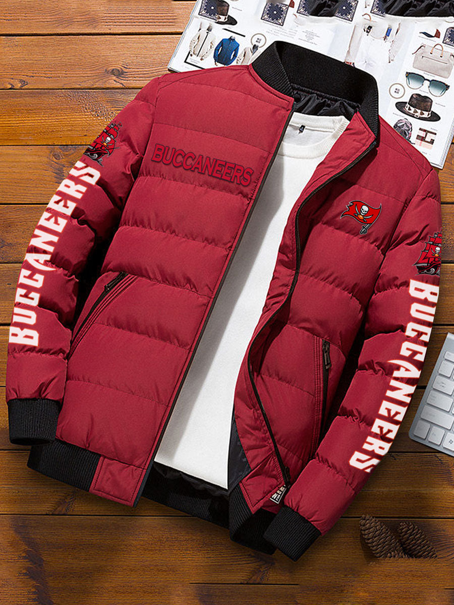 Tampa Bay Buccaneers Winter Comfortable Warm Padded Jacket