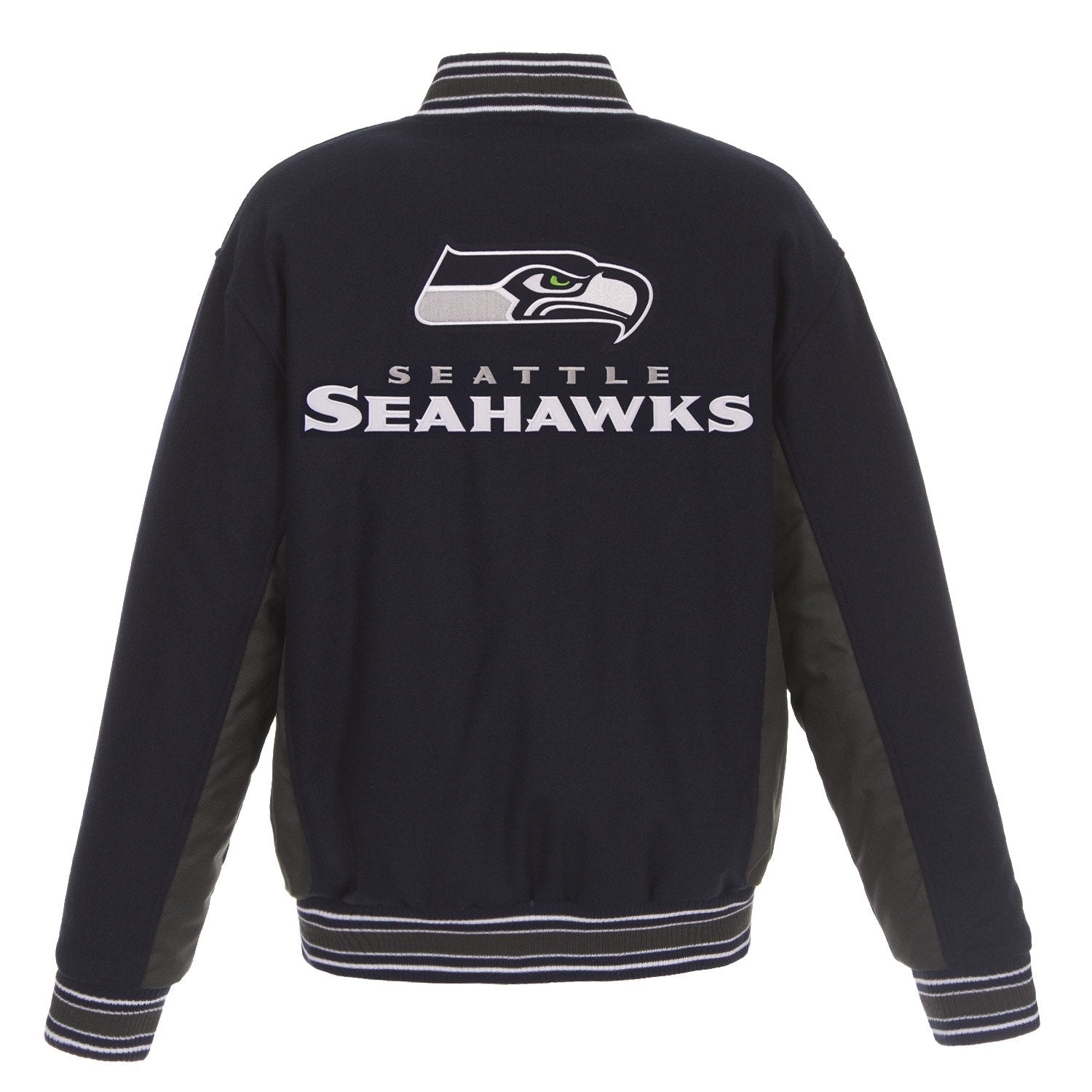 Seattle Seahawks Reversible Wool Jacket