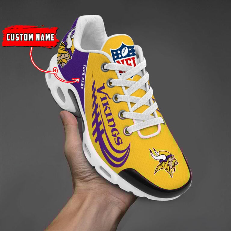 Minnesota Vikings -Custom Name-TN Shoes And Baseball Jersey Shirt PHIrfect Gift-DS001