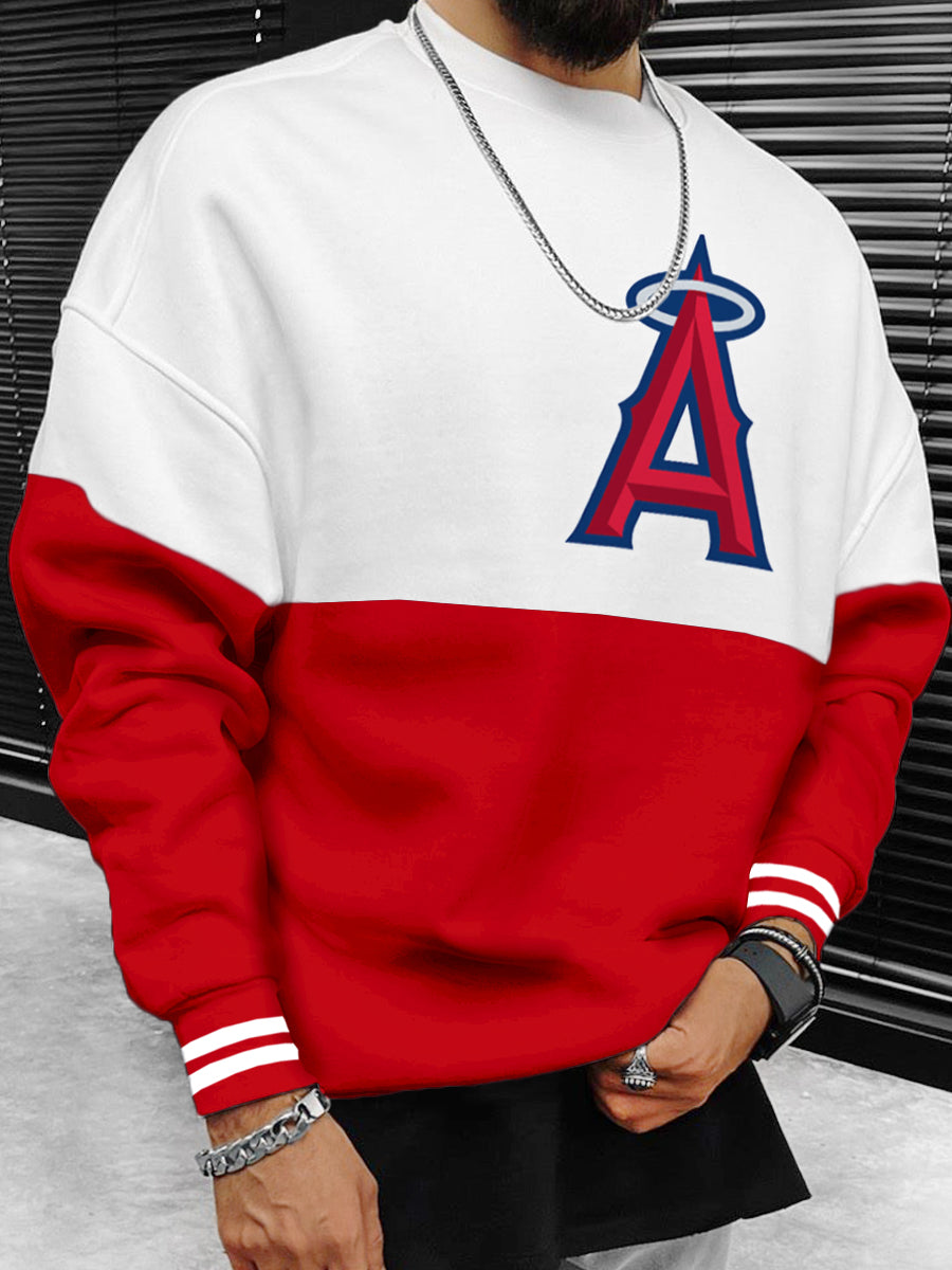 Los Angeles Angels MLB Men's Oversize Crewneck Sweatshirt