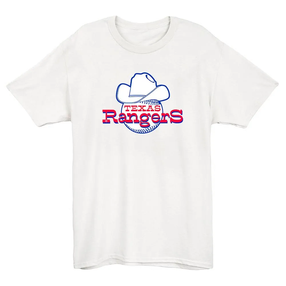 Texas Rangers 1972 Vintage Baseball T-Shirt(#Y49)