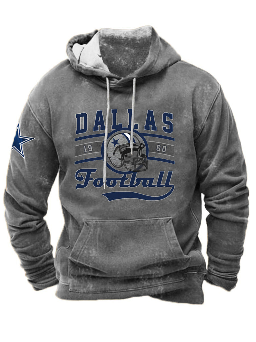 Dallas Cowboys Men's Vintage Hooded Sweatshirt