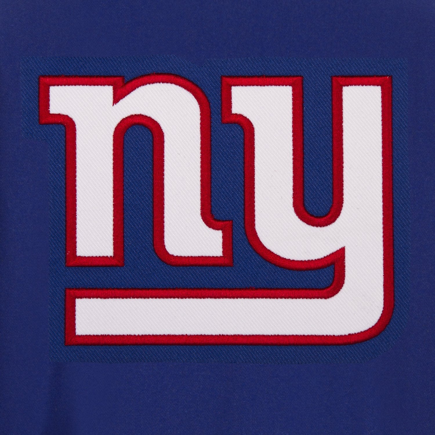 NEW YORK GIANTS JH DESIGN WOOL REVERSIBLE FULL-SNAP JACKET – ROYAL