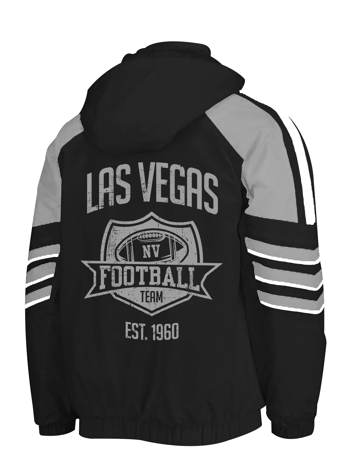 Las Vegas Raiders LAS VEGAS RAIDERS Half-Snap Hoodie Jacket