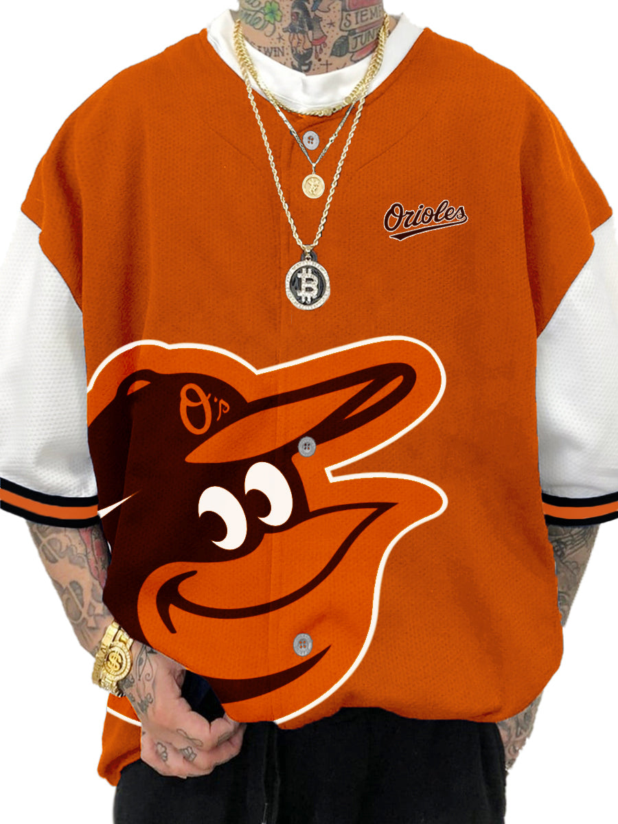 Baltimore Orioles MLB Men's Fashion Short Sleeve Jersey