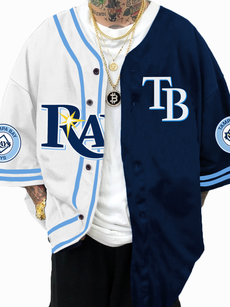 Tampa Bay Rays MLB Men's Fashion Short Sleeve Jersey