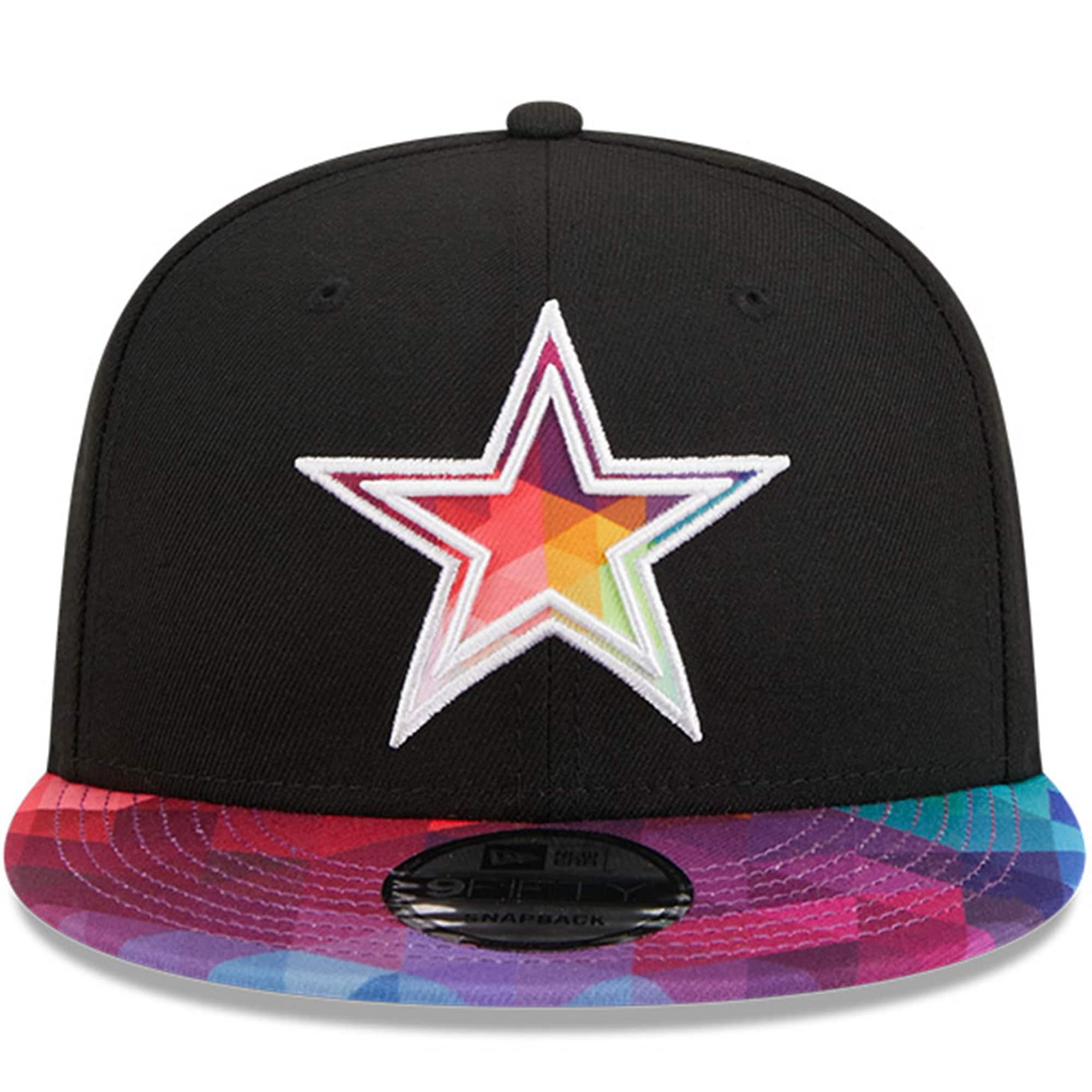 Dallas Cowboys Youth   Black 2023  Crucial Catch 9FIFTY Snapback Hat