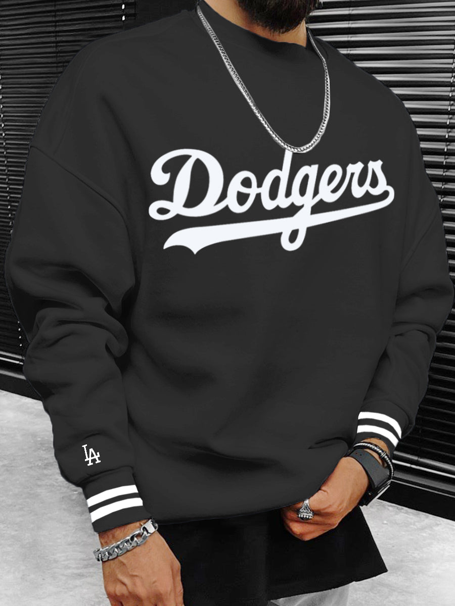 Los Angeles Dodgers MLB Men's Oversize Crewneck Sweatshirt