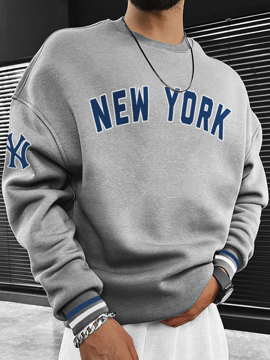 New York Yankees Fashion Men's Crewneck Sweatshirt