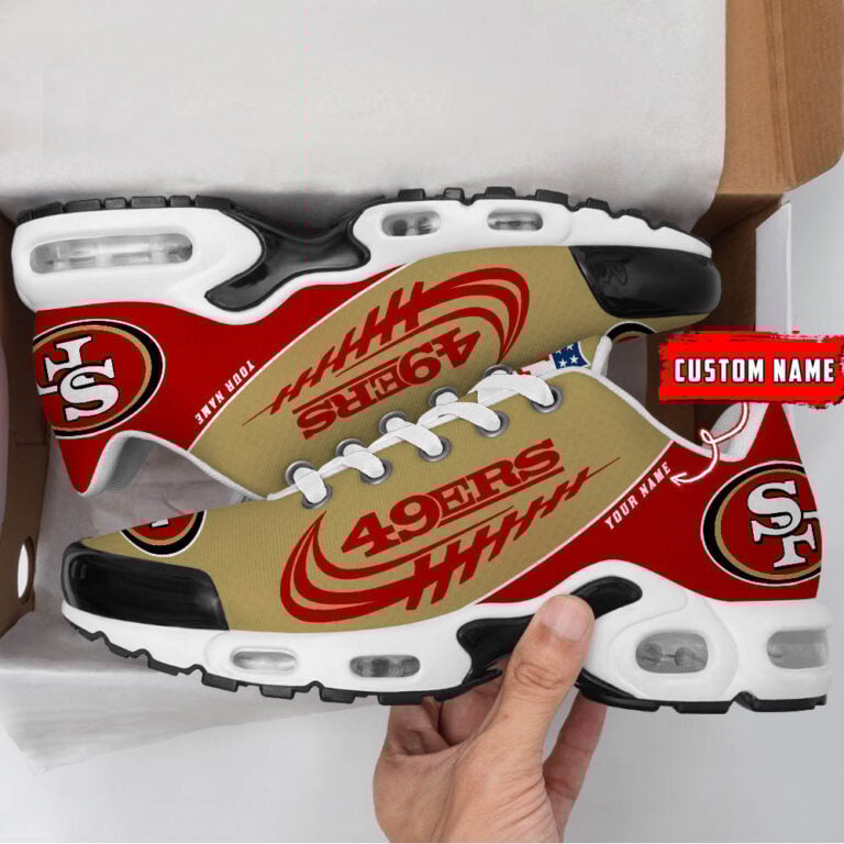 San Francisco 49ers Philadelphia Eagles -Custom Name-TN Shoes And Baseball Jersey Shirt PHIrfect Gift-DS001