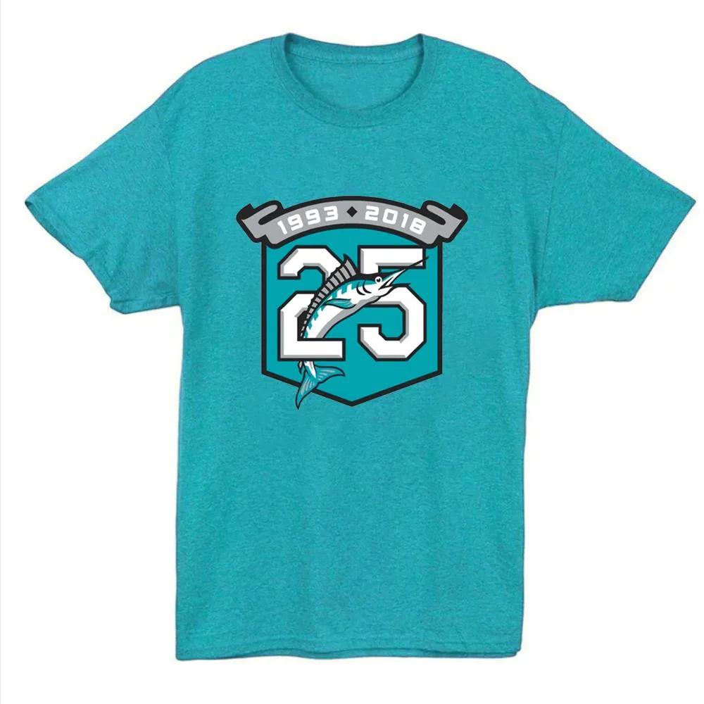 Miami Marlins Vintage Baseball T-Shirt(#X93)