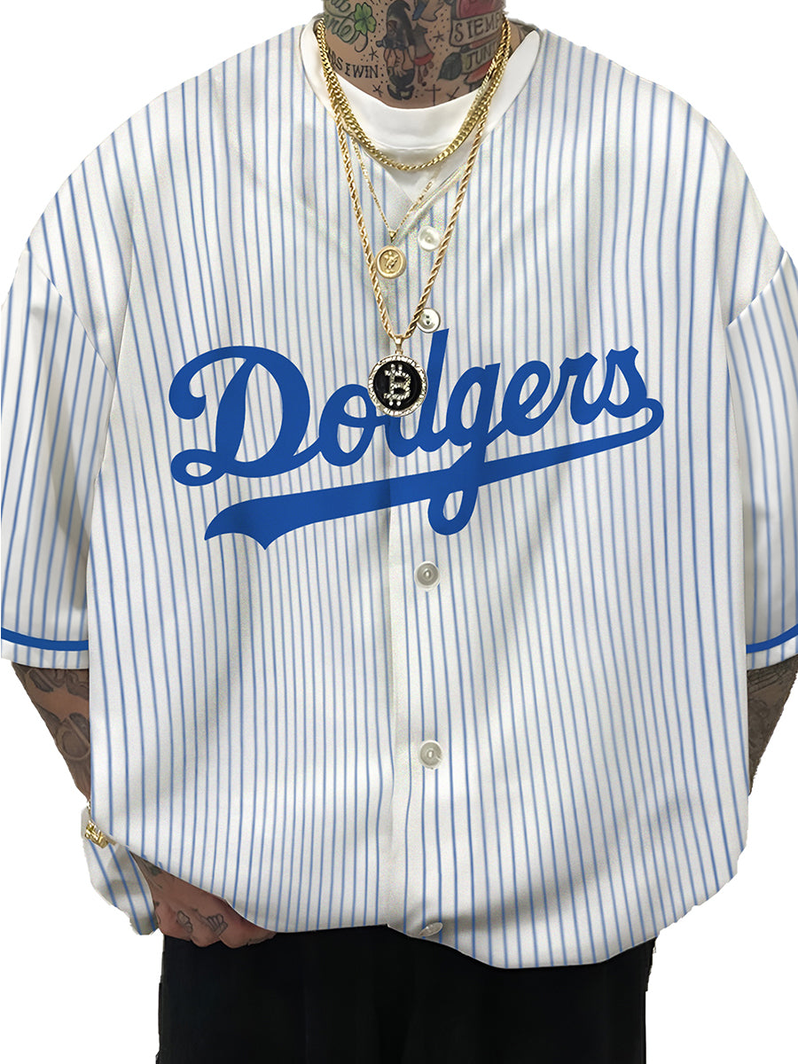Los Angeles Dodgers MLB Men's Fashion Short Sleeve Jersey