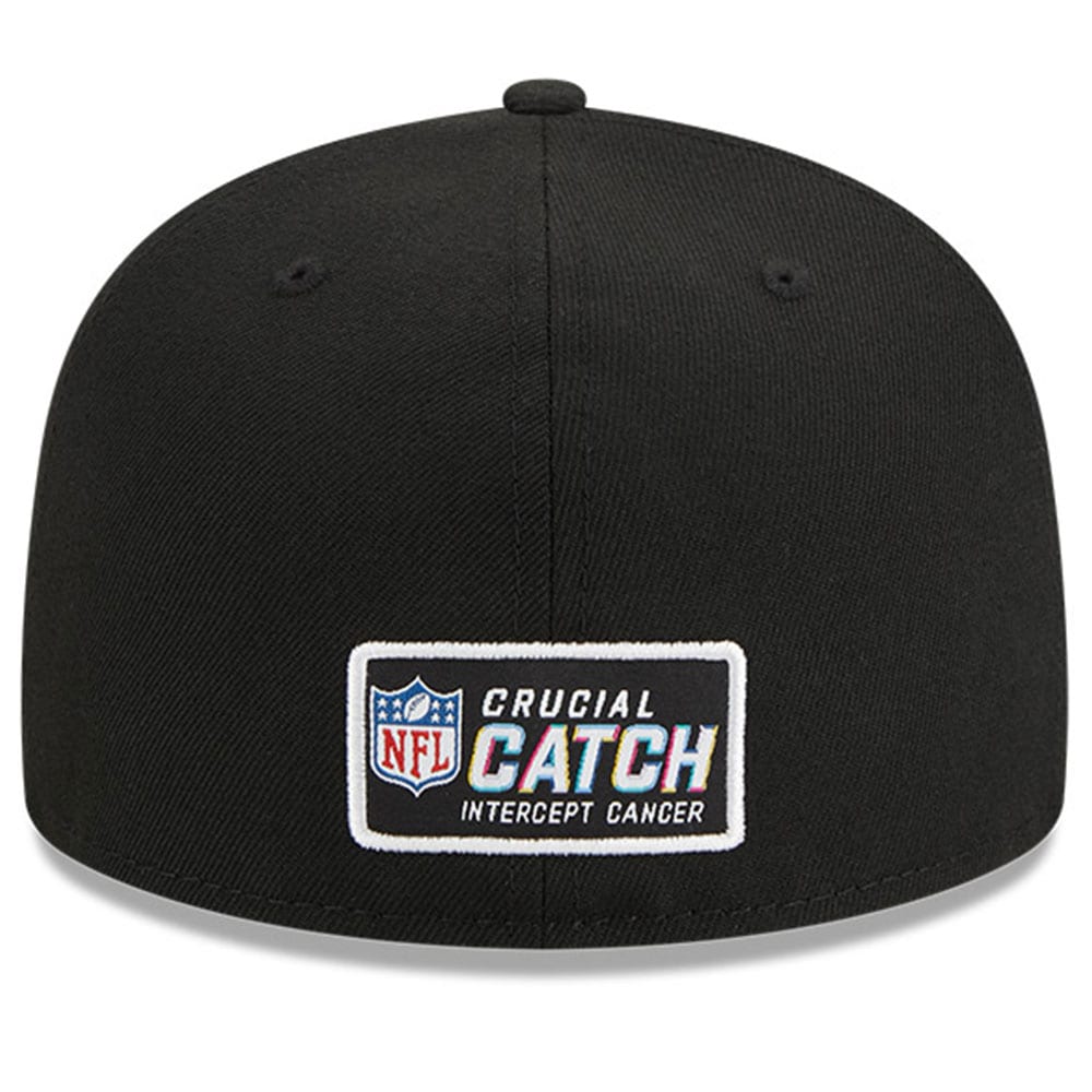 Carolina Panthers Men's   Black 2023  Crucial Catch 59FIFTY Fitted Hat