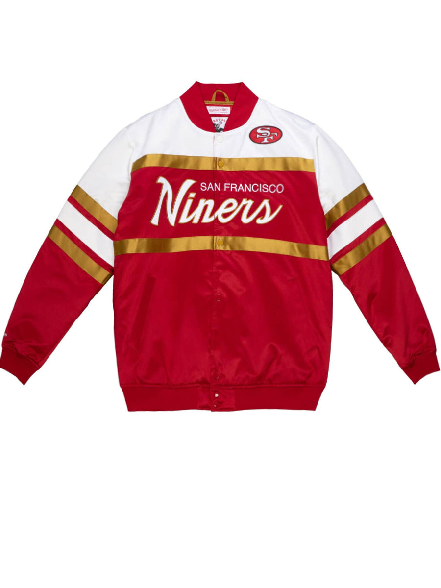 San Francisco 49ers Special Script Heavyweight Satin Jacket