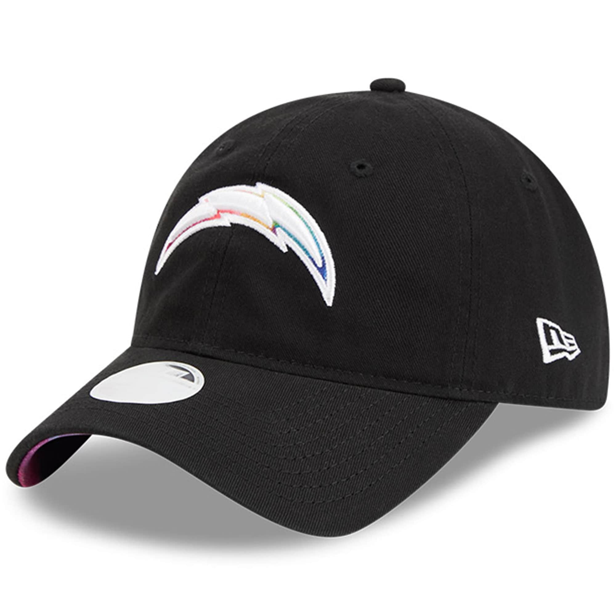 Los Angeles Chargers Women's   Black 2023  Crucial Catch 9TWENTY Adjustable Hat