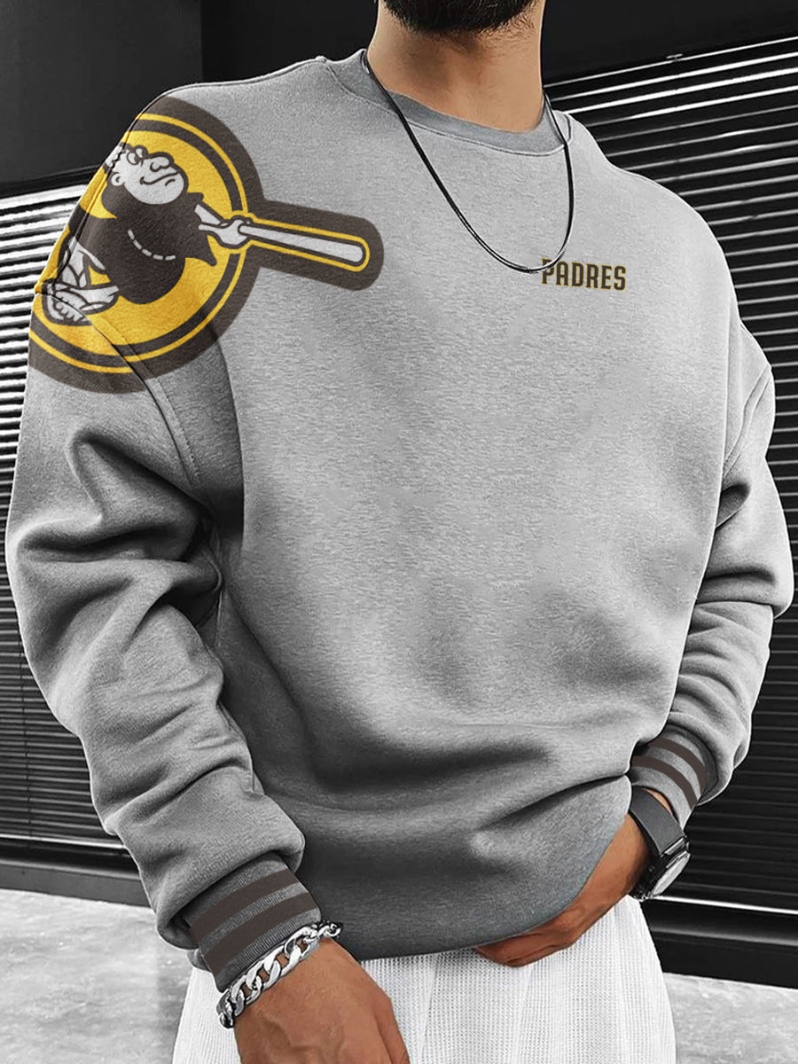 San Diego Padres Fashion Men's Crewneck Sweatshirt