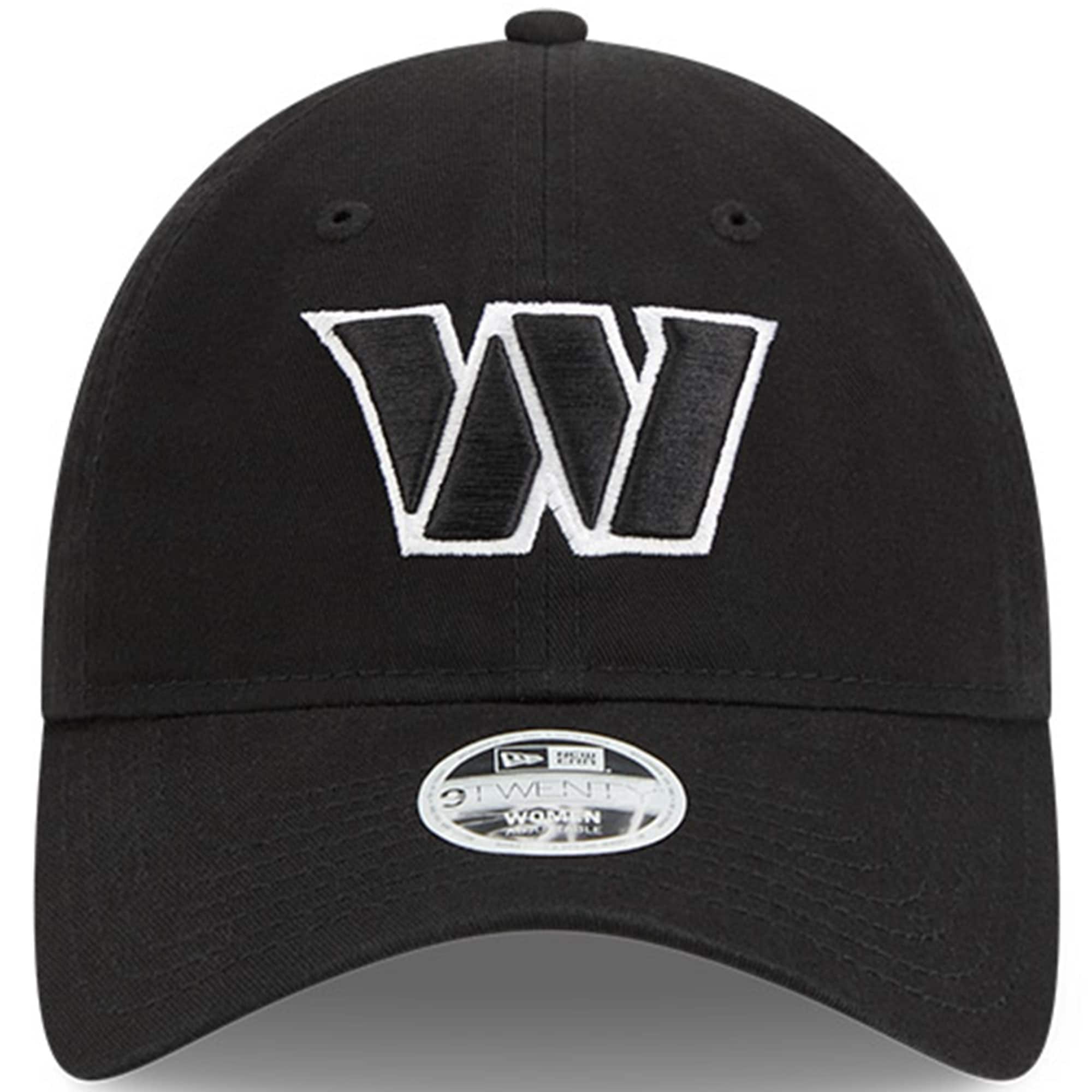 Washington Commanders Women's Black 2023 Crucial Catch 9TWENTY Adjustable Hat