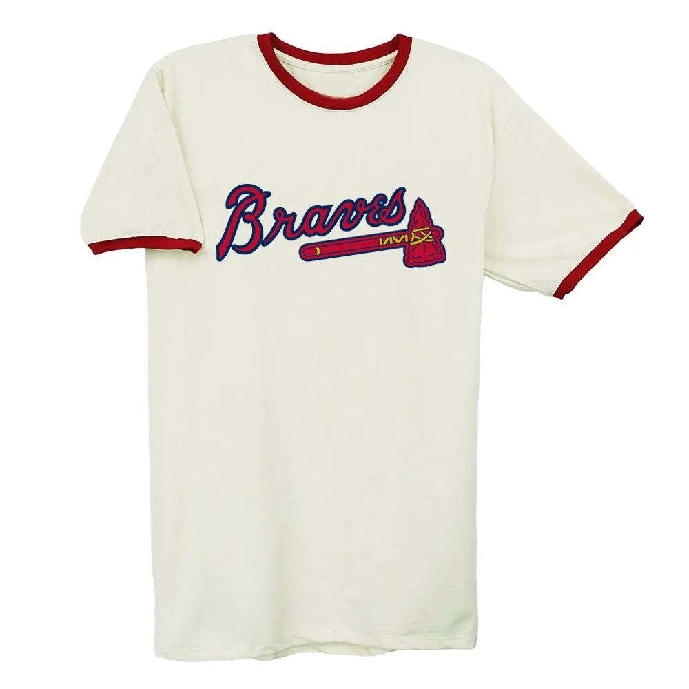Atlanta Braves 1990 Vintage Baseball T-Shirt(#X95)