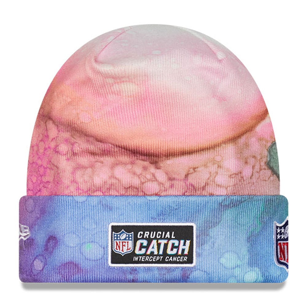 Washington Commanders Men's Pink 2022 Crucial Catch Knit Hat